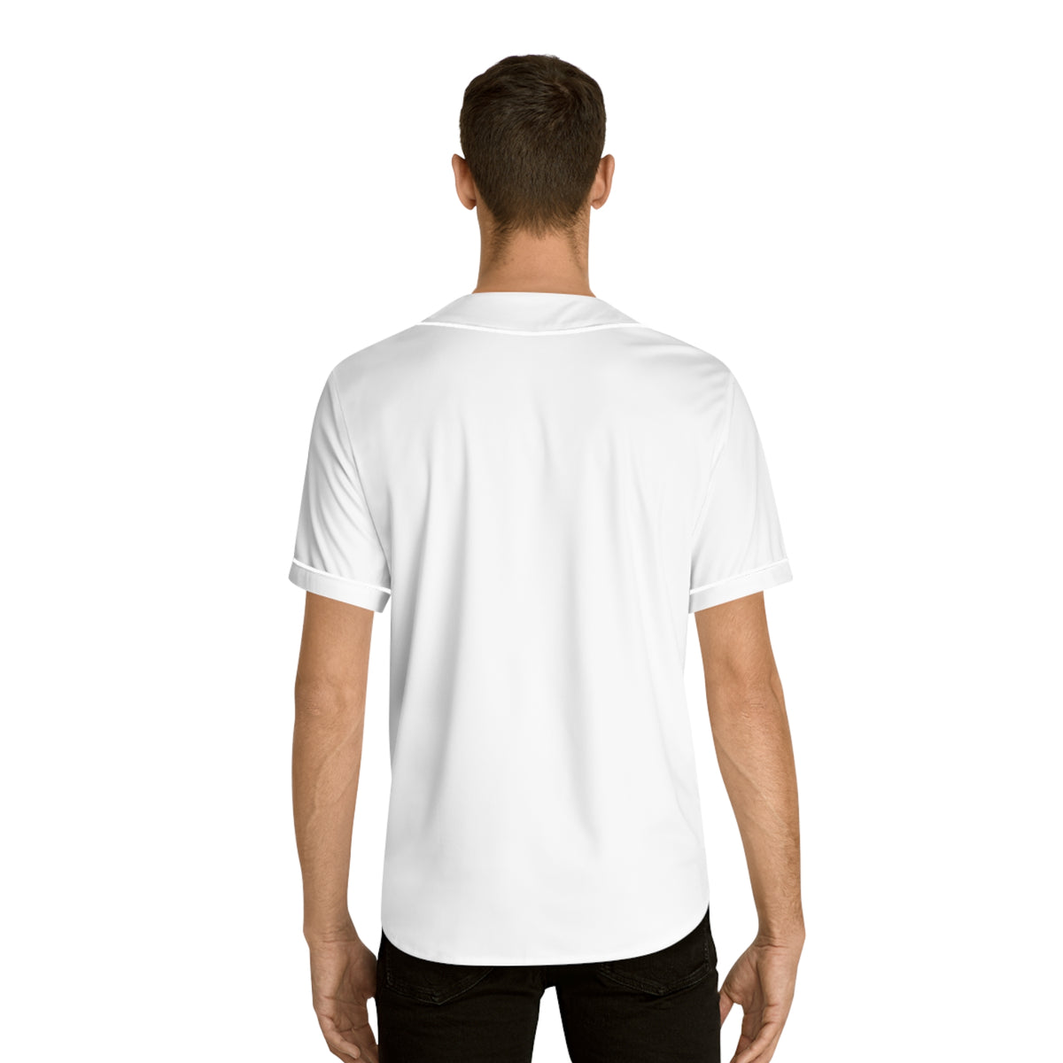 Rhythm Ready Black Baseball Jersey — 'Rhythm Ready' Chest Logo