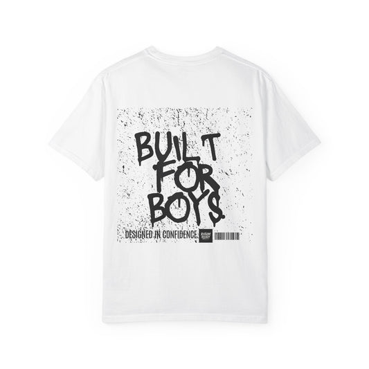 Built For Boys graphic T-shirt | Rhythm Ready chest logo, grunge back print